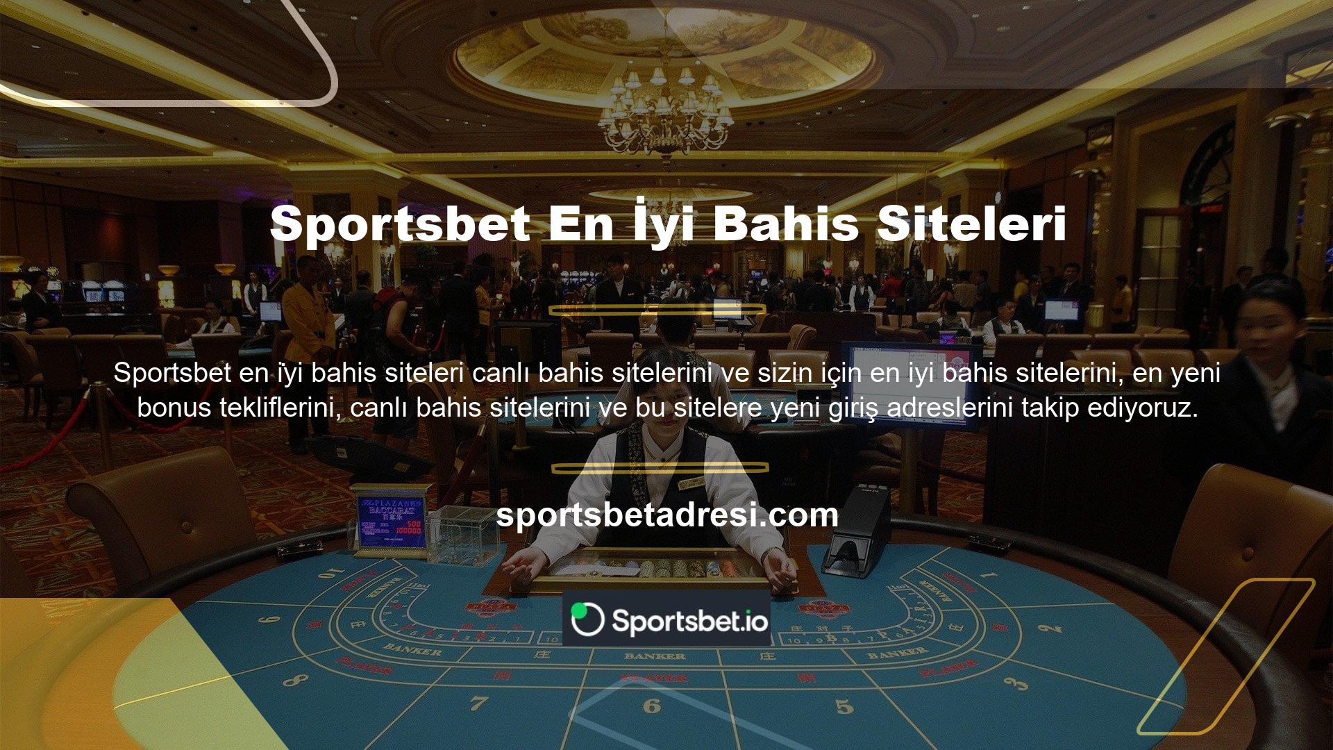 Sportsbet çok sayıda canlı bahis oyunu içeren çevrimiçi bahisçisi, değiştirilmiş bir giriş adresiyle günün 24 saati açıktır